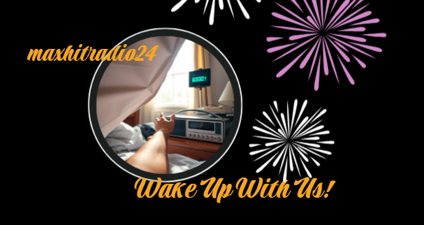 Sunrise light over a radio studio